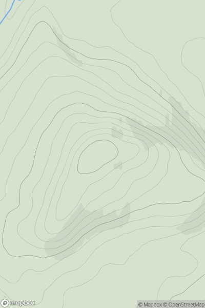 Thumbnail image for The Knock [Braemar to Montrose] showing contour plot for surrounding peak